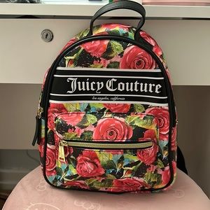 Floral Juicy Couture Mini Backpack